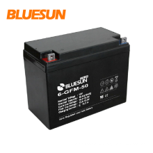 Bateria do agm de Bluesun 50ah 100ah 150ah 200ah 250ah 48 volt para o sistema híbrido